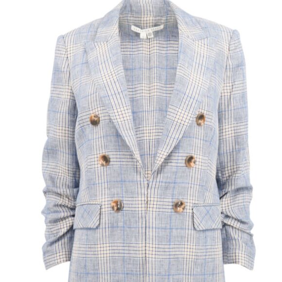 Veronica Beard Blue Beacon Dickey Jacket, Size 2!